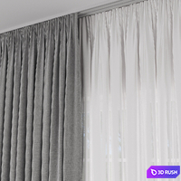 Curtain 29/ curtains 3D Model Corona
