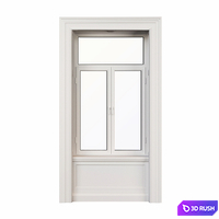 Vintage Classic Window 3D Model Corona