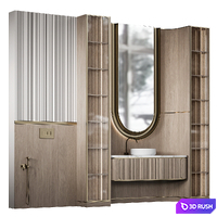 Bath set 26 3D Model Corona