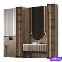 Bath set 26 3D Model Corona