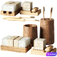 Decor set soap | bathroom | decorative set for the bathroom 3D Model Corona