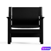 Kave Home - Jan, Armchair 3D Model Vray