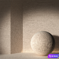 Linen Fabric Material 4K Seamless 3D Model Vray, Corona