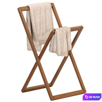 ZARA HOME acacia set 02 3D Model Vray, Corona