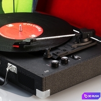 Crosley Cruiser Plus Turntable 3D Model Corona
