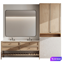Bathroom furniture by Fauset Bathroom 139 3D Model Vray, Corona