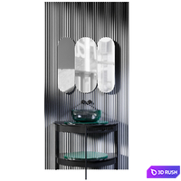 Scarabeo Ceramiche SESTO Washbasin Furniture 3D Model Corona
