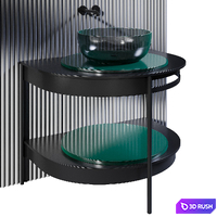 Scarabeo Ceramiche SESTO Washbasin Furniture 3D Model Corona