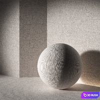 Linen Fabric Material 4K Seamless 3D Model Vray, Corona