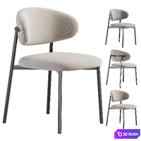 Ferrara Chair 3D Model Vray, Corona