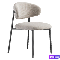 Ferrara Chair 3D Model Vray, Corona