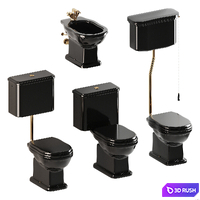 Toilets and bidets Ceramica Flaminia Efi 3D Model Corona