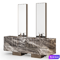 TEYO Echo Vanity 3D Model Corona