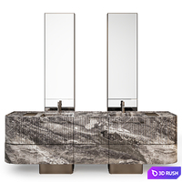 TEYO Echo Vanity 3D Model Corona