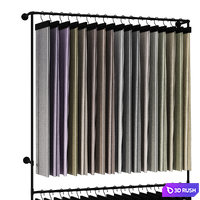 Display stands for fabric \ curtains store 3D Model Corona