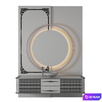 Luxury Bathroom Liem 46 3D Model Vray, Corona