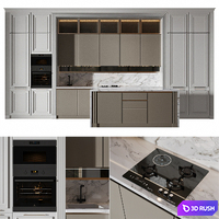 Kitchen 84 3D Model Corona
