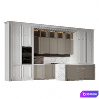 Kitchen 84 3D Model Corona