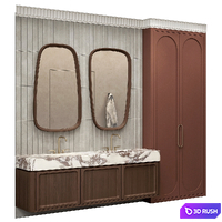 Bathroom Furniture RJ Easy Design 19 3D Model Vray, Corona