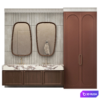 Bathroom Furniture RJ Easy Design 19 3D Model Vray, Corona