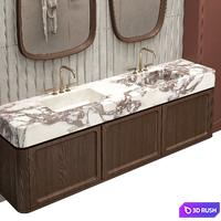 Bathroom Furniture RJ Easy Design 19 3D Model Vray, Corona
