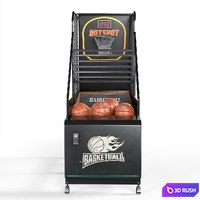 Arcade Basketball Game 3D Model Vray, Corona