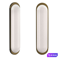 Bode Wall Light Brass 3D Model Vray, Corona