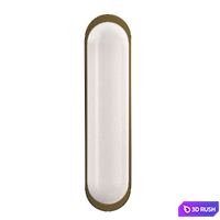 Bode Wall Light Brass 3D Model Vray, Corona