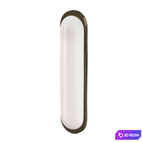 Bode Wall Light Brass 3D Model Vray, Corona