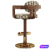 FREDA BARSTOOL 3D Model Corona