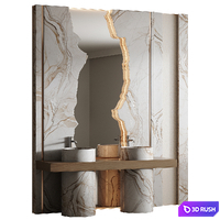 Bathroom furniture 7 3D Model Corona