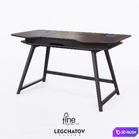 UNISON 2.0 computer desk 3D Model Vray