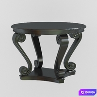 Ralph Lauren Home One Fifth Scroll Hall Table 3D Model Vray