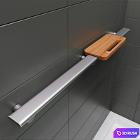 Kit with shower door "Levity" (KOHLER) 3D Model Vray, Corona