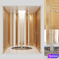 Aquamon Shower 3D Model Vray, Corona
