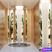Aquamon Shower 3D Model Vray, Corona