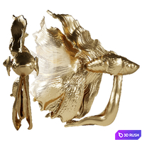 Deco Object Betta Fish Gold Small 3D Model Corona