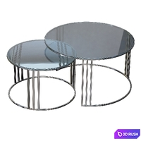 Glass coffee table Halmar VENUS d80 3D Model Vray