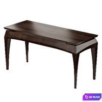 Hellman Chang xie writing desk 3D Model Vray, Corona