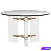 Tamara center table - Villa Vici 3D Model Corona