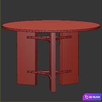 Tamara center table - Villa Vici 3D Model Corona