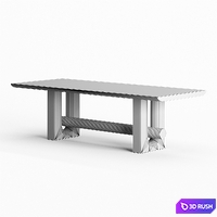 Mirage Table By Philippe Hurel 3D Model Corona