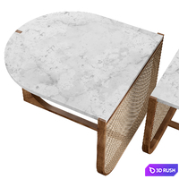 Visionnaire Vienna table 3D Model Corona