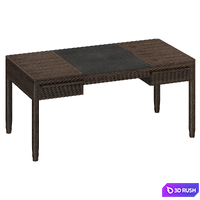 Dantone Home Lines Desk 3D Model Vray