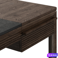 Dantone Home Lines Desk 3D Model Vray