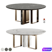 Fendi Prisme Lite 2022.1 Table 3D Model Vray, Corona
