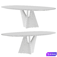 Poltrona Frau INFINITO | Table 3D Model Corona