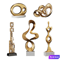 Sculptures 22 3D Model Vray, Corona
