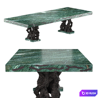 Dining Table Rock 2017 3D Model Vray, Corona