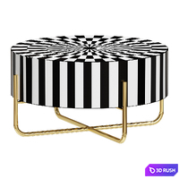 Coffee table 3D Model Corona